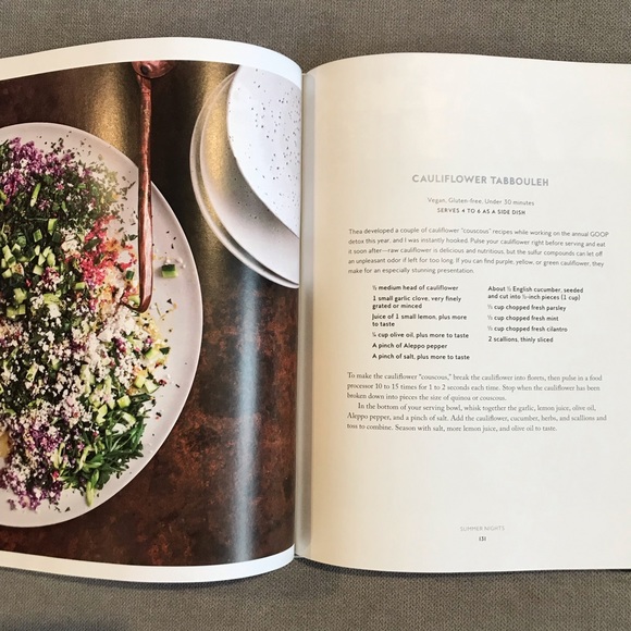 It’s all Easy hardcover cookbook by Gwyneth Paltrow - Picture 4 of 5